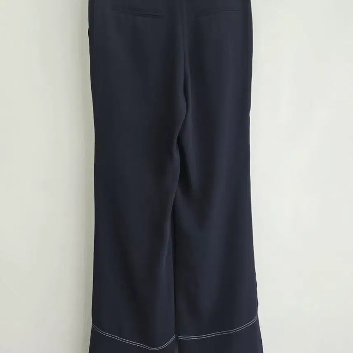 [BUNJANG] It Misha Navy Stitch Wide Pants - M / 0843 잇미샤 네이비 스티치 와이드 팬츠  M