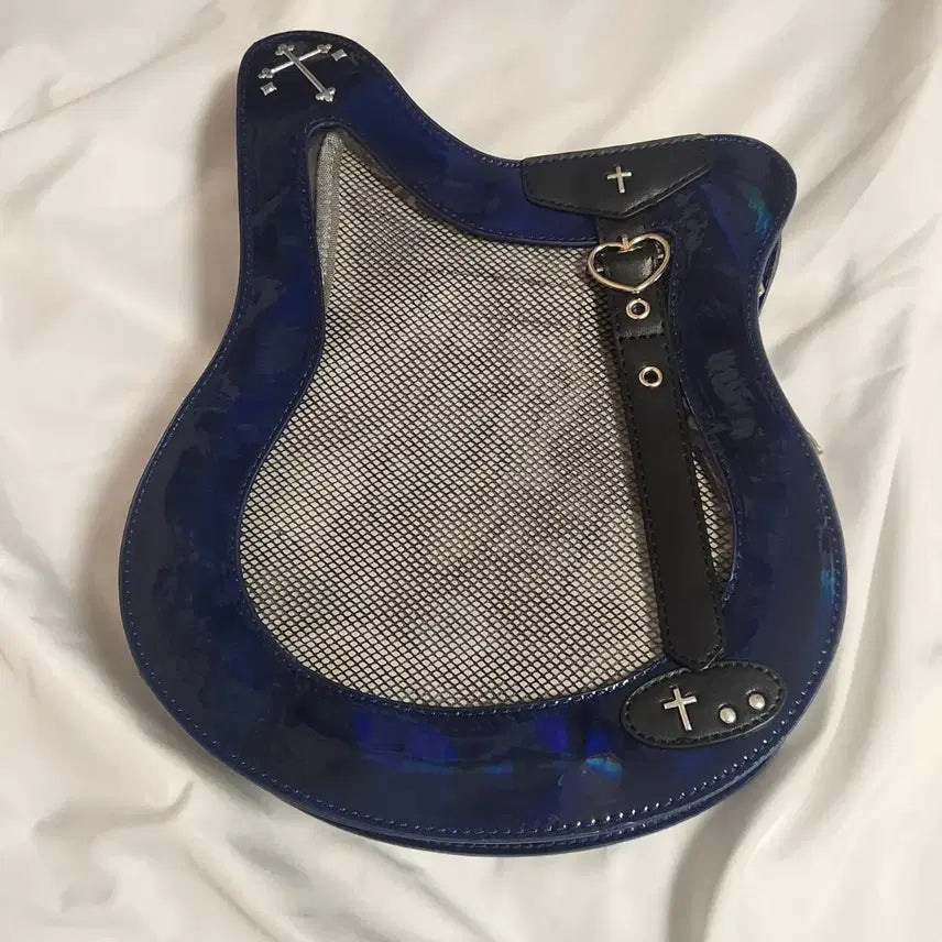 [BUNJANG] Guitar Shaped Plush Bag / 기타모양 누이가방 이타백 판매합니다