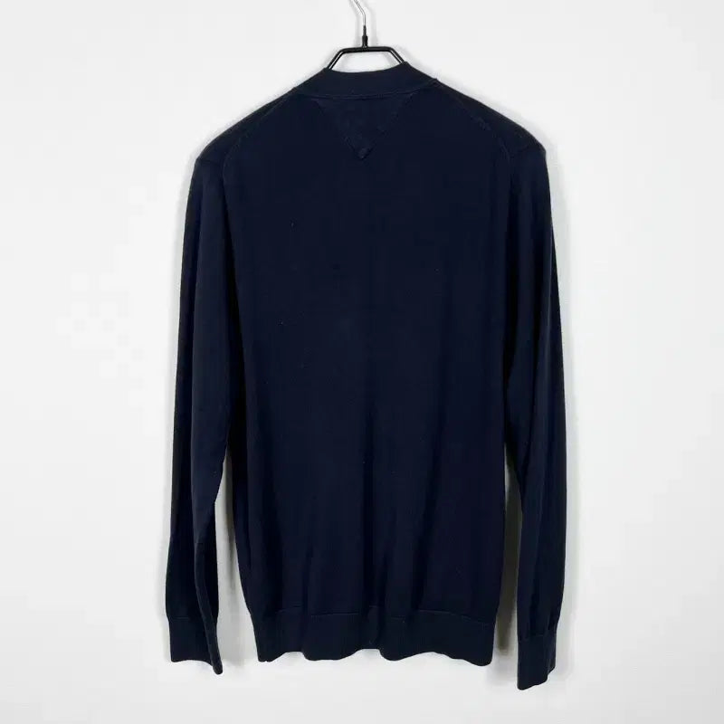 [BUNJANG] Tommy Hilfiger Navy Thin Cotton Knit Cardigan Men&