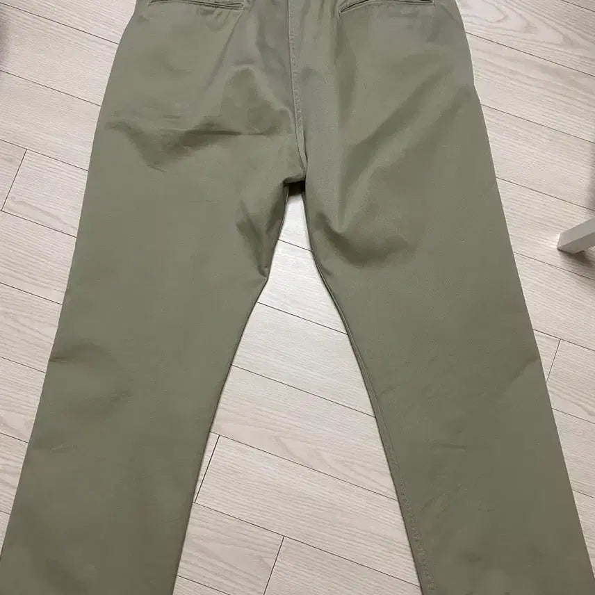 [BUNJANG] Buzz Rickson Khaki Cotton Pants / 버즈릭슨 카키색 면바지