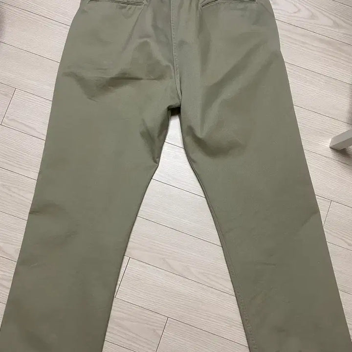 [BUNJANG] Buzz Rickson Khaki Cotton Pants / 버즈릭슨 카키색 면바지