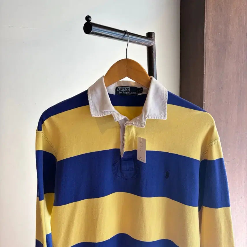 [BUNJANG] Polo Ralph Lauren Striped Rugby Shirt / 16930 - 폴로 랄프로렌 스트라이프 럭비티