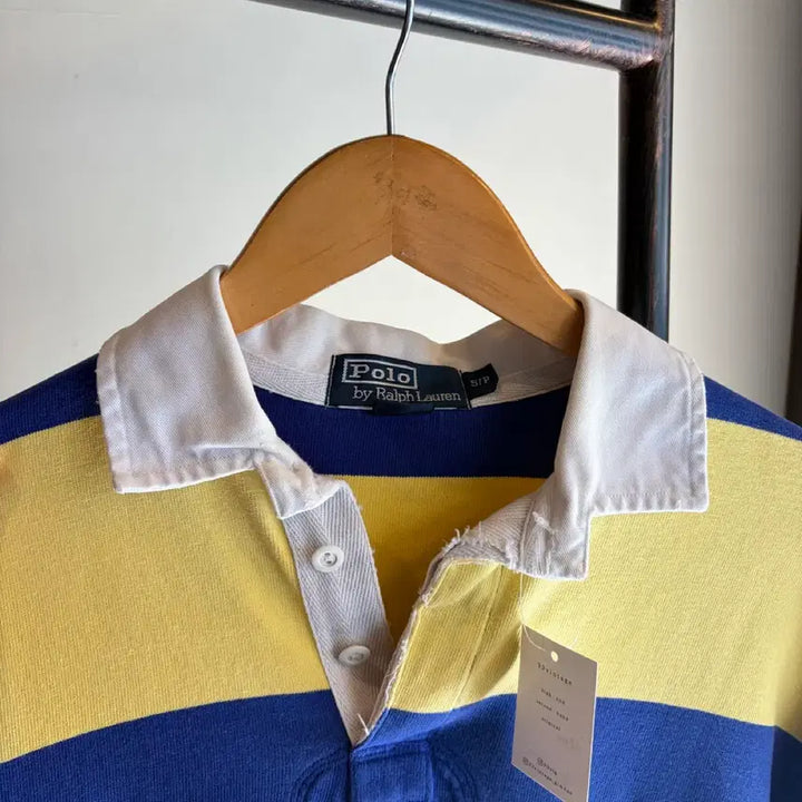 [BUNJANG] Polo Ralph Lauren Striped Rugby Shirt / 16930 - 폴로 랄프로렌 스트라이프 럭비티