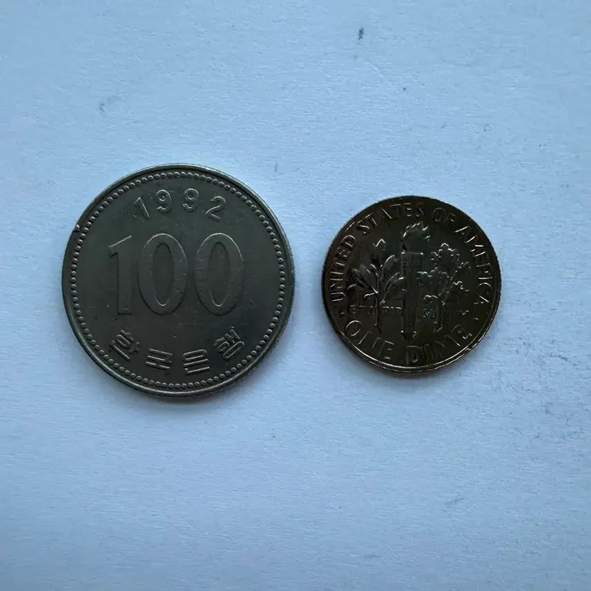 [BUNJANG] 1967 Roosevelt Dime 10 Cent Coin / 1967년 루즈벨트 다임 10센트 동전 S2881