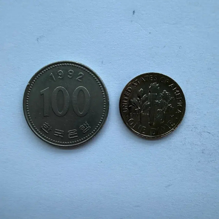 [BUNJANG] 1967 Roosevelt Dime 10 Cent Coin / 1967년 루즈벨트 다임 10센트 동전 S2881