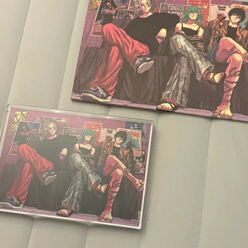 [BUNJANG] Sakmoto Days JCC Illustration Board, Canvas Board, Acrylic Block, Ridibooks Exclusive / 사카모토데이즈 구jcc 일러보드 캔버스보드 아크릴블록 리디 특전