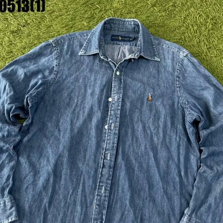 [BUNJANG] Polo Ralph Lauren Denim Shirt / 랄프로렌 데님 셔츠 남방