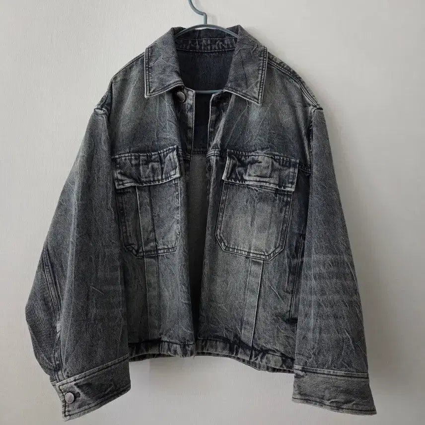 [BUNJANG] Solid Homme 23SS Denim Jacket Size 48 / 솔리드옴므 23ss 데님 자켓 48