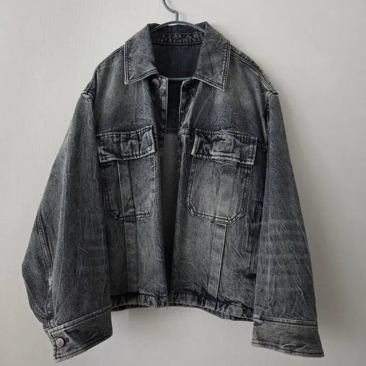 [BUNJANG] Solid Homme 23SS Denim Jacket Size 48 / 솔리드옴므 23ss 데님 자켓 48