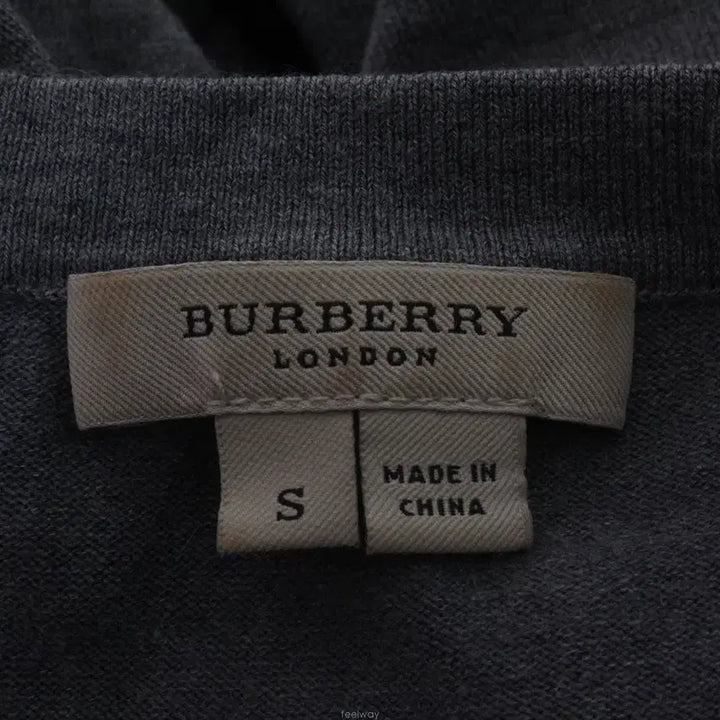 [BUNJANG] Burberry Cashmere Blend Knit Sweater - Size S / N-10603/버버리 정품 캐시미어혼방 니트 S