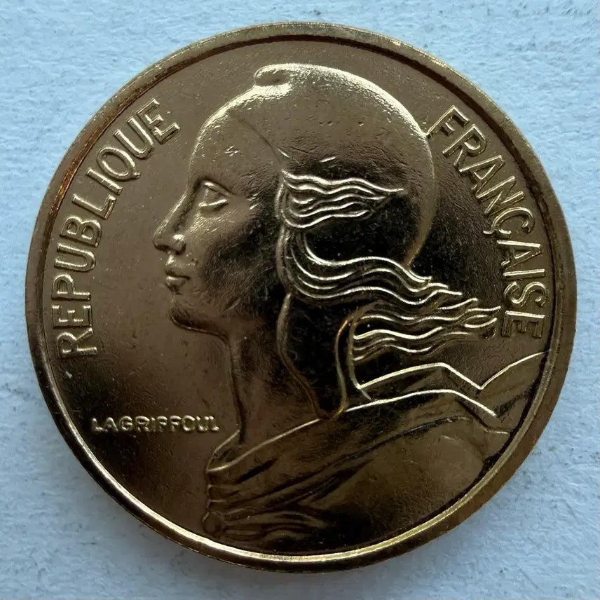 [BUNJANG] 1966 France 5 Francs Coin / 1966년 프랑스 5상팀 동전 S2882