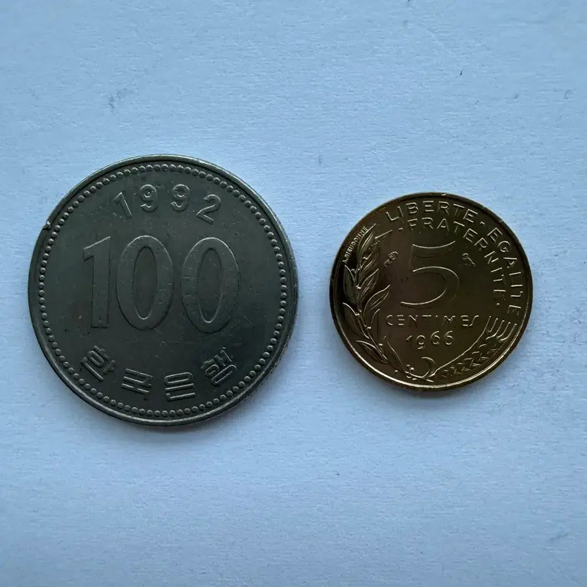 [BUNJANG] 1966 France 5 Francs Coin / 1966년 프랑스 5상팀 동전 S2882