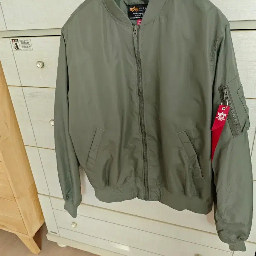 [BUNJANG] Alpha Industries L-2B Flight Jacket Field Gray M / 알파인더스트리 L-2B 플라이트 자켓 필드그레이 M사이즈