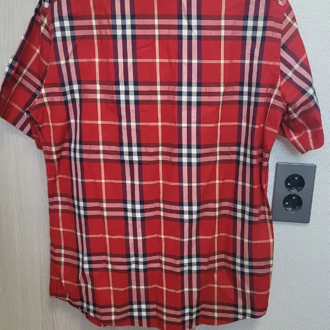 [BUNJANG] Burberry London Check Short Sleeve Shirt Size M / 버버리 체크 반팔 셔츠 M