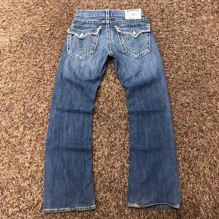 [BUNJANG] True Religion Washed Bootcut Denim Pants / 31 트루릴리전 부츠컷 워싱 데님 팬츠