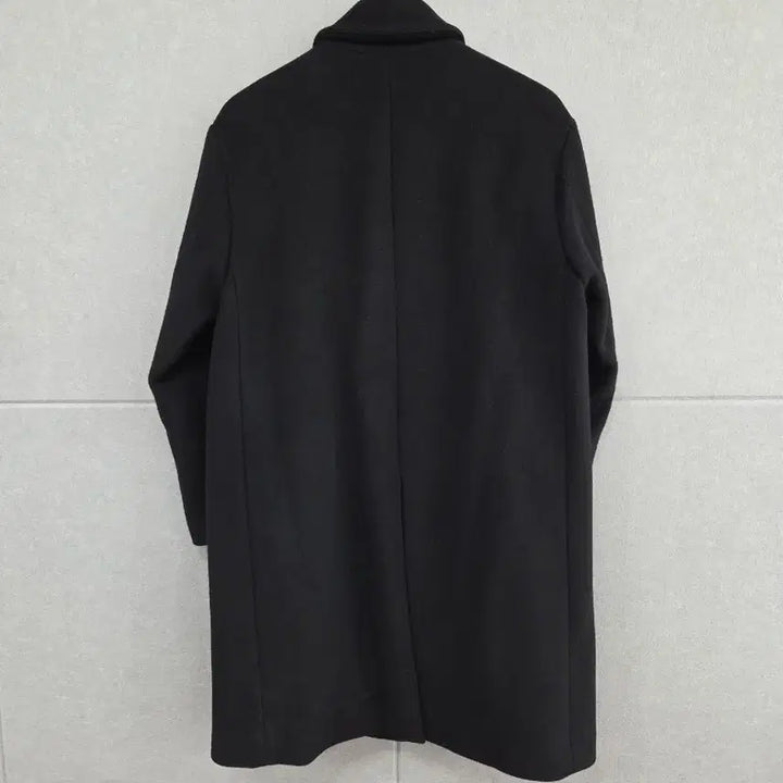[BUNJANG] Studio Tomboy Basic Black Wool Blend Coat / 스튜디오 톰보이 베이직 블랙 울 코트