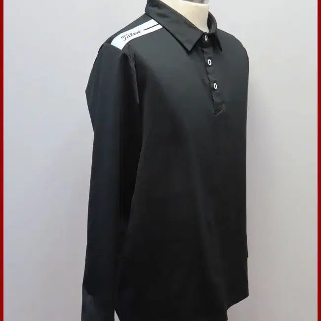 [BUNJANG] Titleist Black Collar T-Shirt Size 105 / 타이틀리스트/검정색 카라티셔츠/105사이즈/따봉구제(A-14)