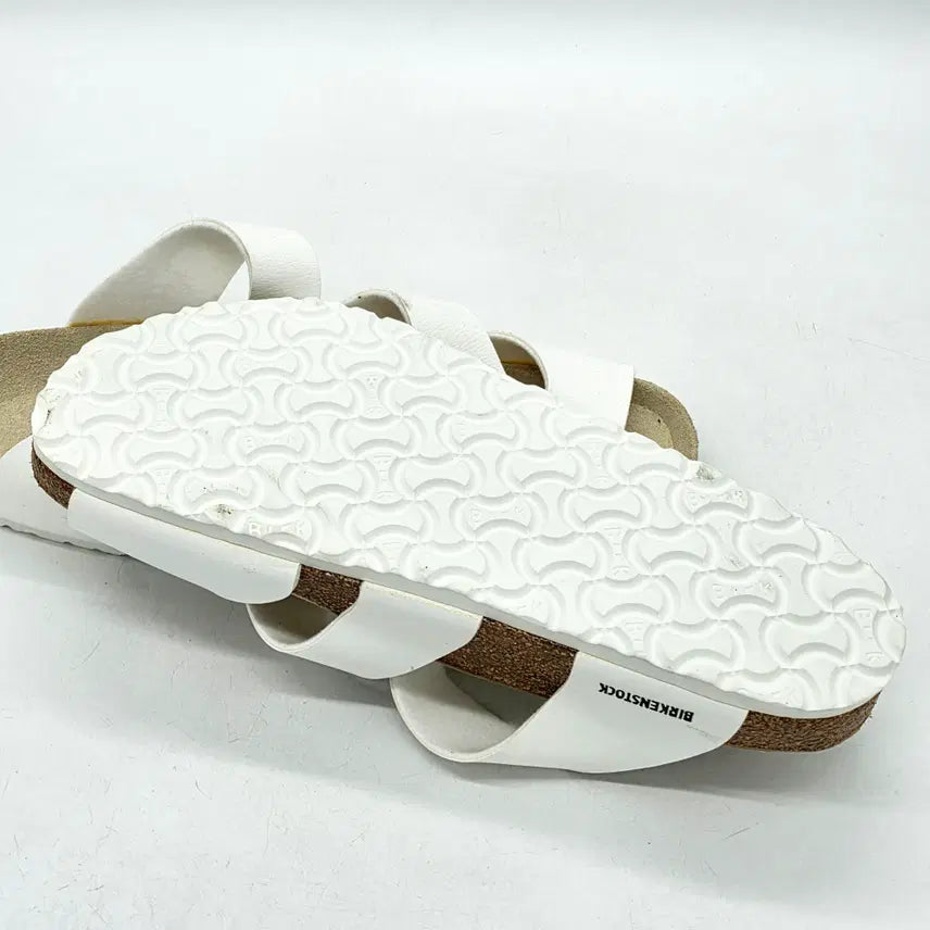 [BUNJANG] Birkenstock Pisa White Sandals (Size 43) / 버켄스탁 피사 화이트 (43)