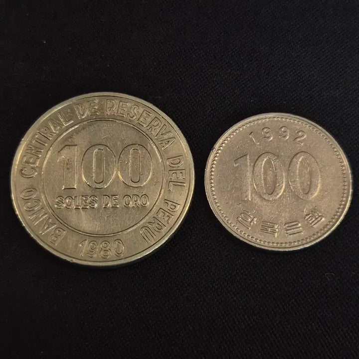 [BUNJANG] 1980 Peru 100 Soles de Oro Coin [EP. 2791] / 1980년 페루 100 슬레스 데 오로 동전[EP. 2791]