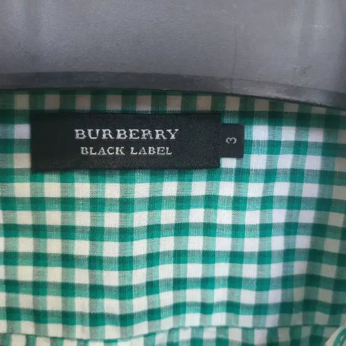 [BUNJANG] Burberry Black Label Check Short Sleeve Shirt / 버버리 블랙라벨 체크 반팔 셔츠 3