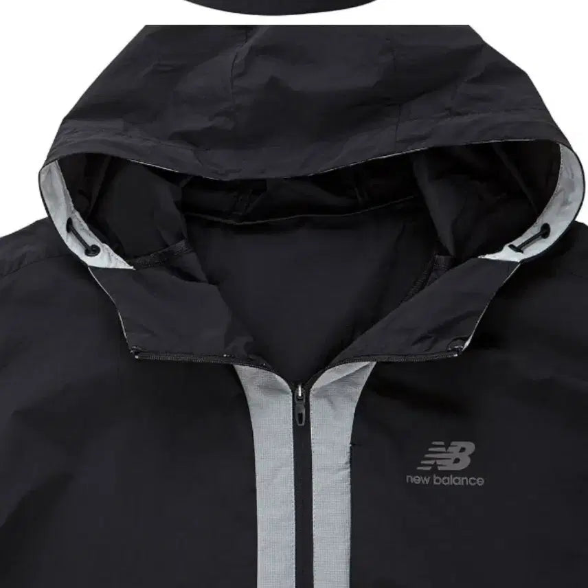 [BUNJANG] New Balance Lightech Woven Anorak Hoodie Windbreaker / 뉴발란스 라이트테크 우븐 아노락 후드 바람막이