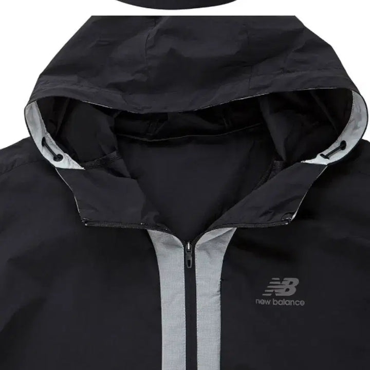 [BUNJANG] New Balance Lightech Woven Anorak Hoodie Windbreaker / 뉴발란스 라이트테크 우븐 아노락 후드 바람막이