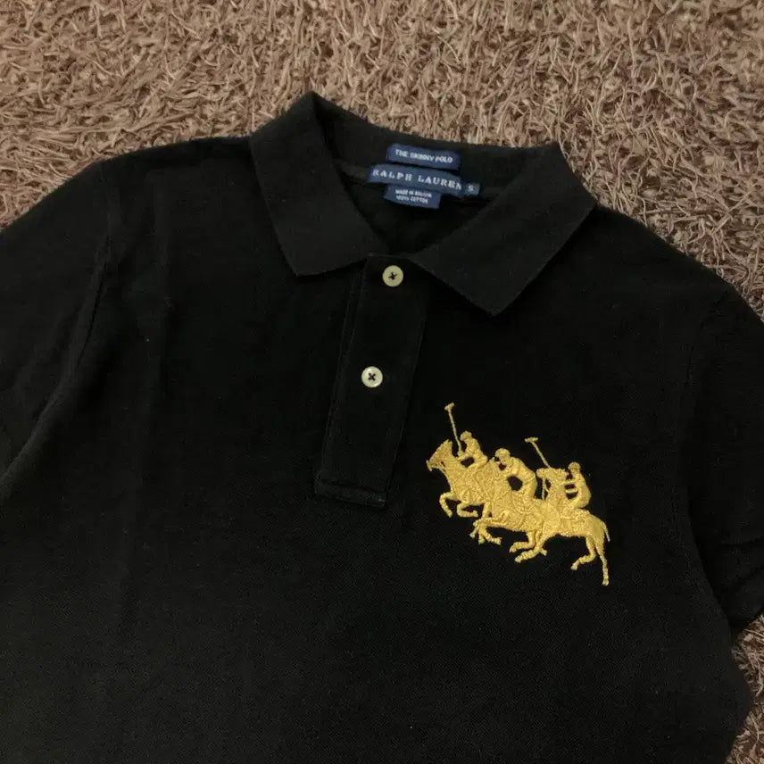 [BUNJANG] Polo Ralph Lauren Big Pony Chieftain Short Sleeve Polo T-Shirt / S 폴로 랄프로렌 빅포니 치프키프 카라 반팔 PK 티셔츠