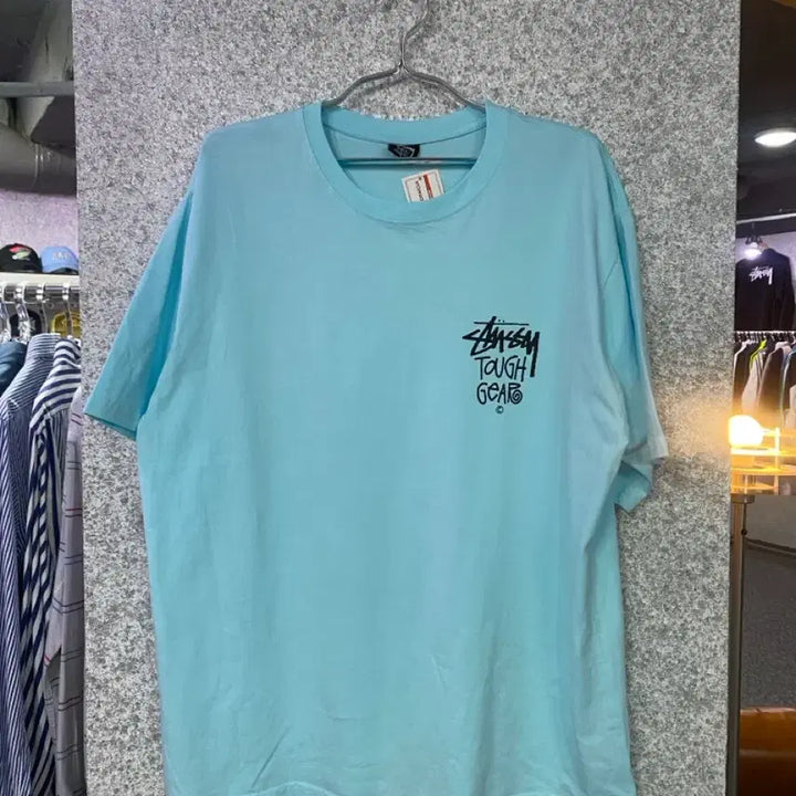 [BUNJANG] Stussy Tough Gear Short Sleeve T-Shirt / 스투시 터프 기어 반팔 티셔츠 B4760