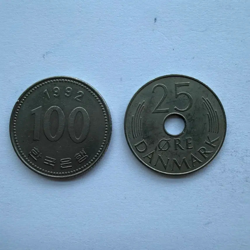 [BUNJANG] 1977 Denmark 25 Ore Coin / 1977년 덴마크 25외레 동전 S2884