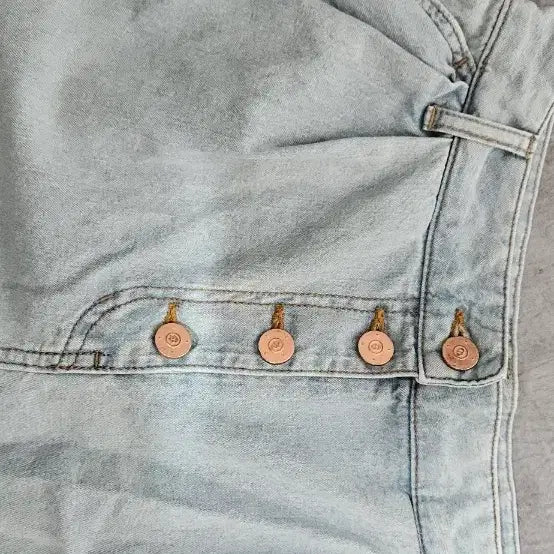 [BUNJANG] Lucky Chouette Light Wash Denim Shorts / 럭키슈에뜨 연청 데님 반바지