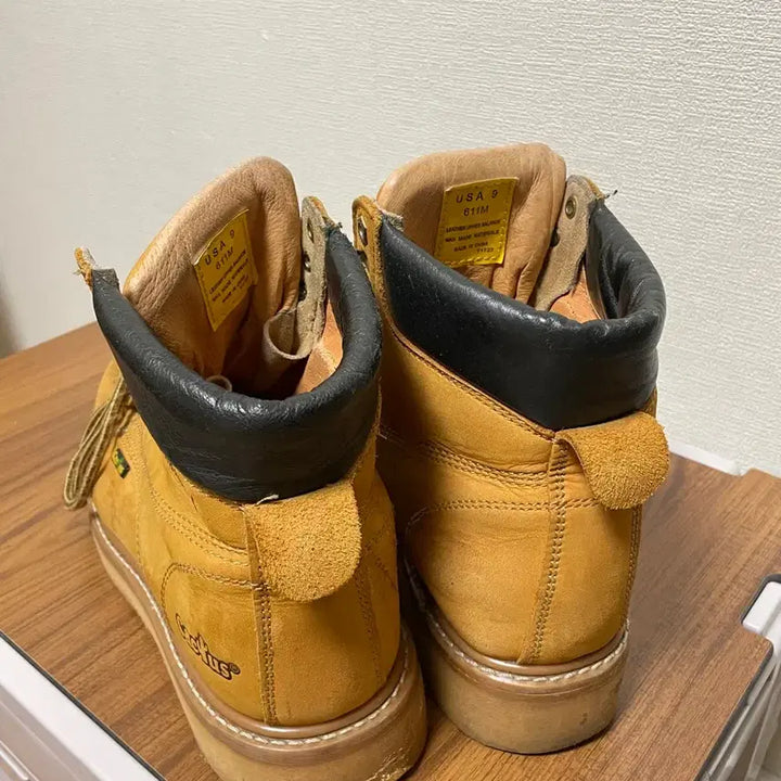 [BUNJANG] Cactus Yellow Walker Boots - US 9 / cactus 워커 USA 9사이즈