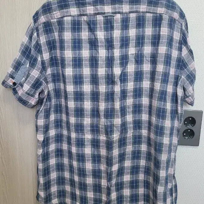 [BUNJANG] Boss Orange Checked Short-Sleeve Shirt XL / BOSS ORANGE 체크 반팔 셔츠 XL