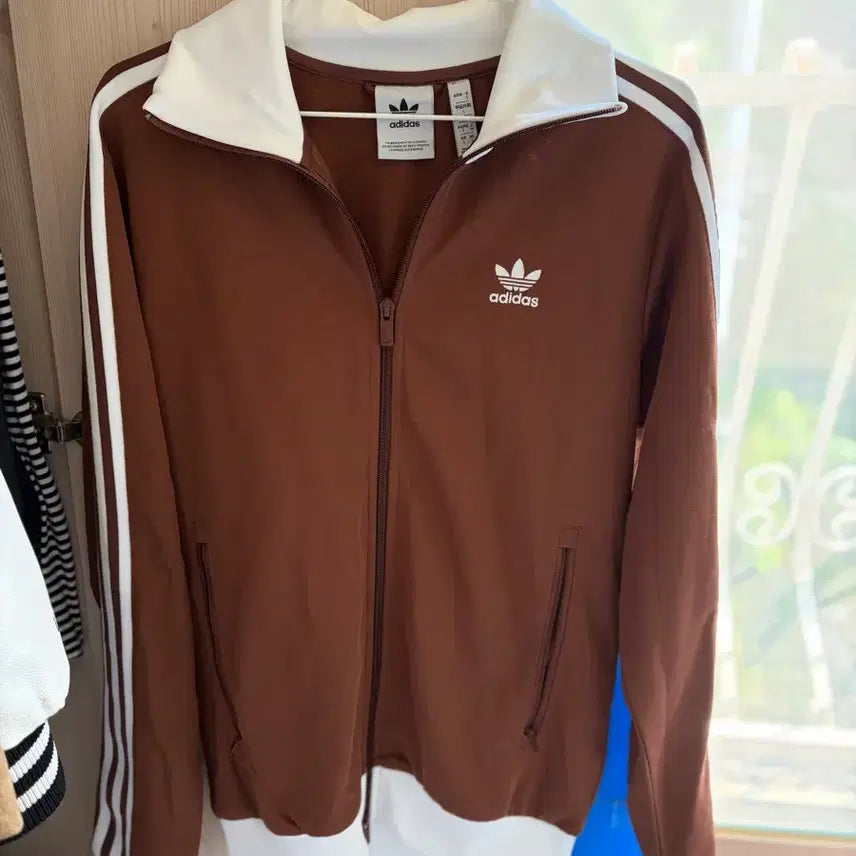 [BUNJANG] Adidas Beckenbauer Track Top Brown S / 아디다스 베켄바우어 트랙탑 브라운S
