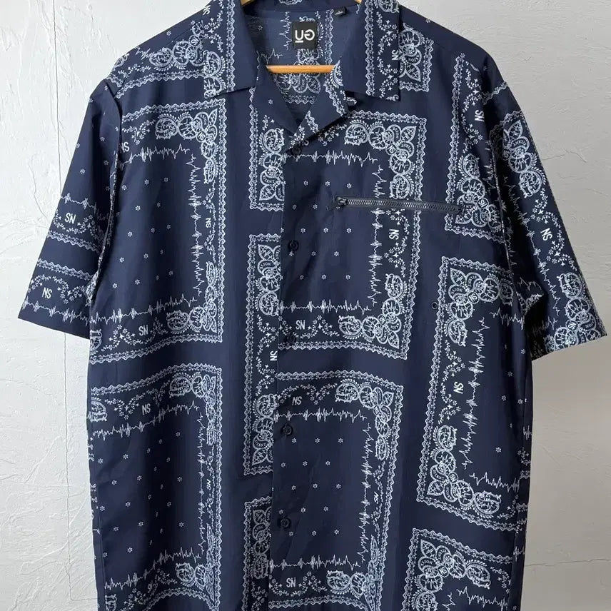 [BUNJANG] Undercover GU Bandana Shirt / 언더커버 gu 반다나 셔츠