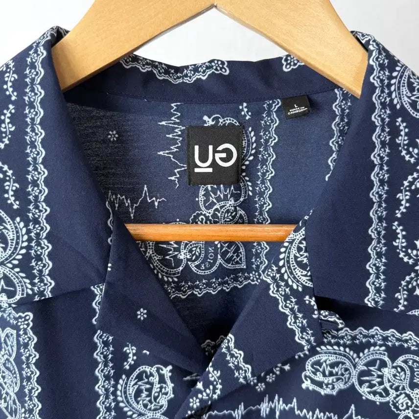 [BUNJANG] Undercover GU Bandana Shirt / 언더커버 gu 반다나 셔츠