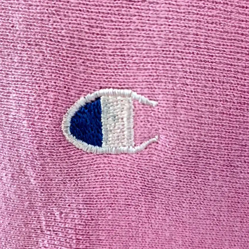 [BUNJANG] 90s Champion Reverse Weave Sweatshirt - Pale Pink (Large) / 90s Vintage Champion Sweatshirt (L)