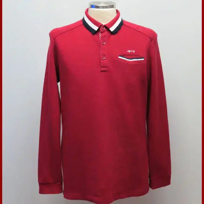 [BUNJANG] Louis Castel Purple Polo Shirt Size 95 / 루이까스텔/자주색 카라티셔츠/95사이즈/따봉구제(A-14)
