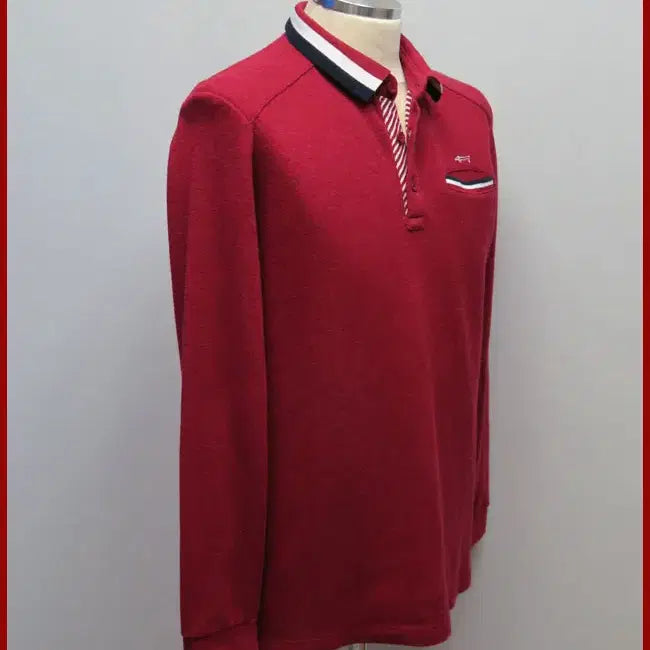 [BUNJANG] Louis Castel Purple Polo Shirt Size 95 / 루이까스텔/자주색 카라티셔츠/95사이즈/따봉구제(A-14)