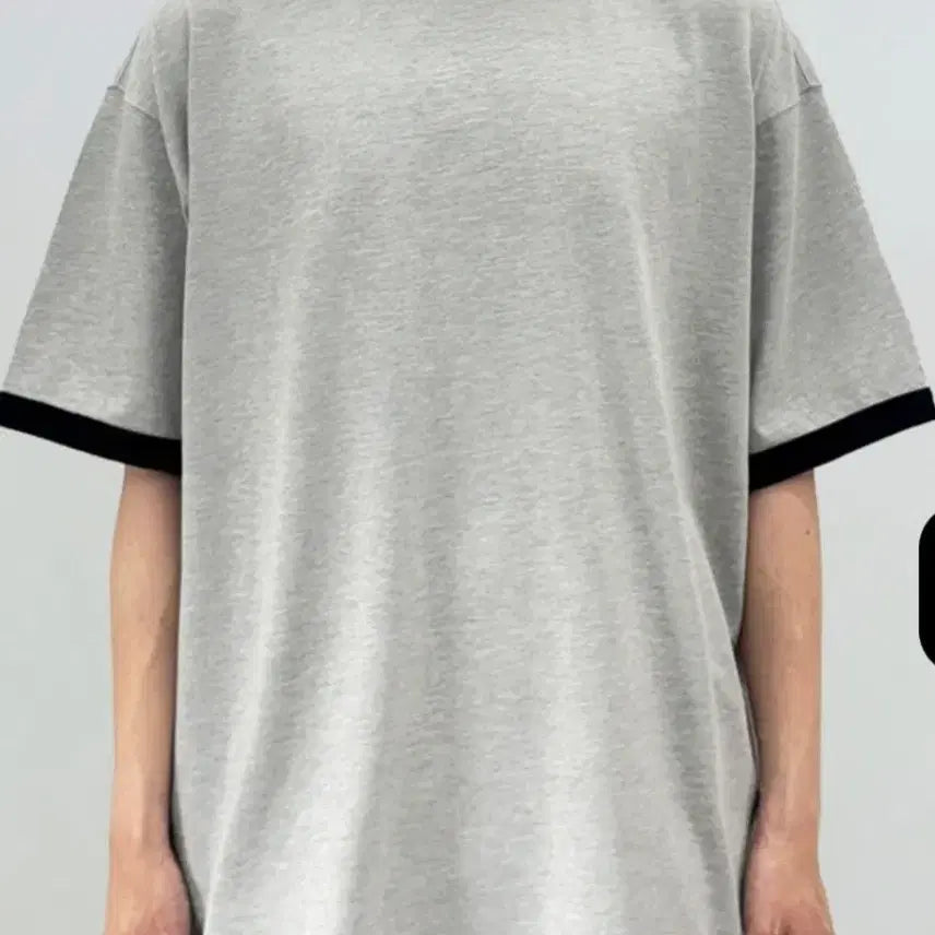 [BUNJANG] Moif Ringer T-Shirt Grey / 모이프 링거티[1] 그레이