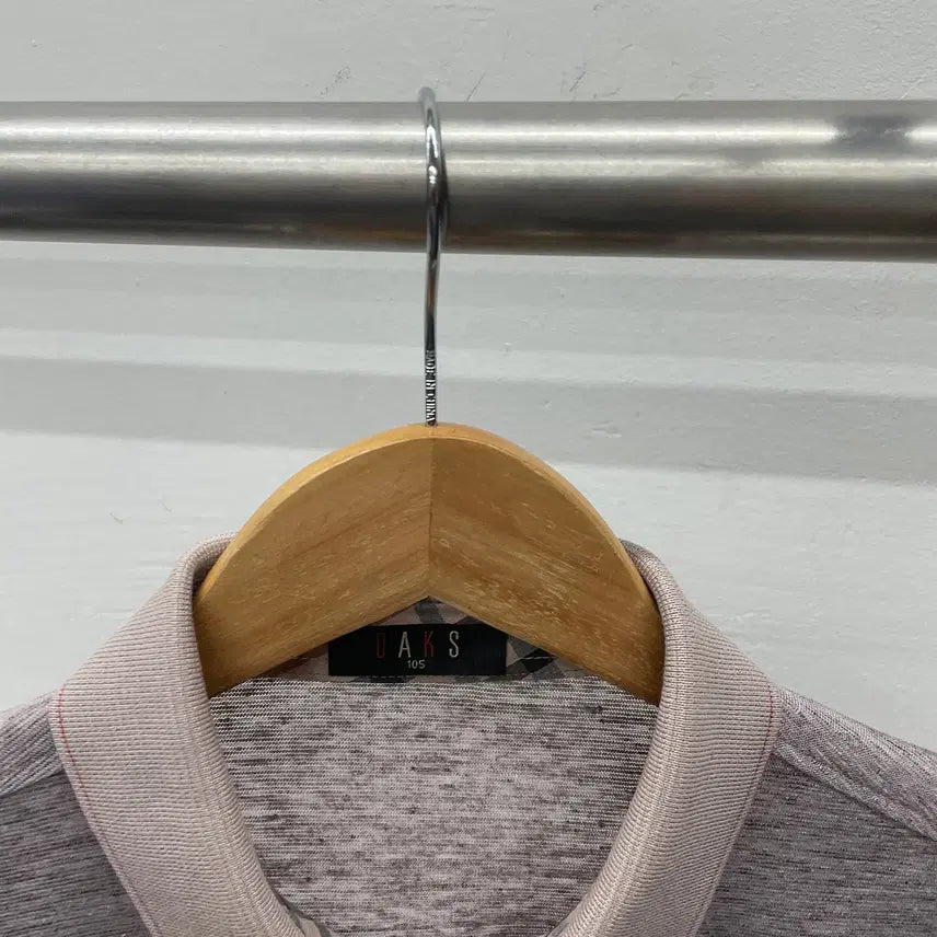 [BUNJANG] DAKS Linen Short-Sleeve Polo Shirt / 100~105)DAKS 닥스 린넨 반팔 카라 티셔츠