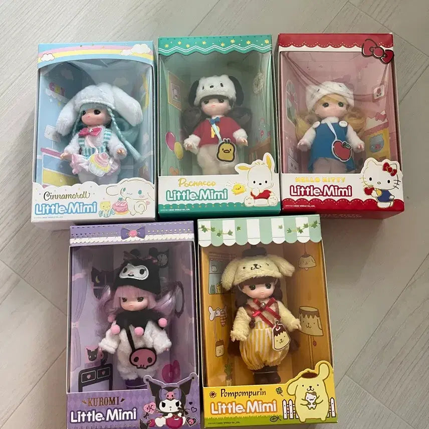 [BUNJANG] Little Mimi Sanrio Collaboration Dolls / 리틀미미 산리오 콜라보 인형