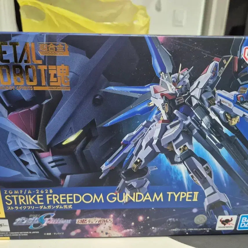 [BUNJANG] Metal Robot Spirits Strike Freedom Gundam 2nd Form + Light Wings Bundle Set / 메탈로봇혼 스트라이크 프리덤 2식 + 빛의 날개 개봉양품 일괄 택포 25
