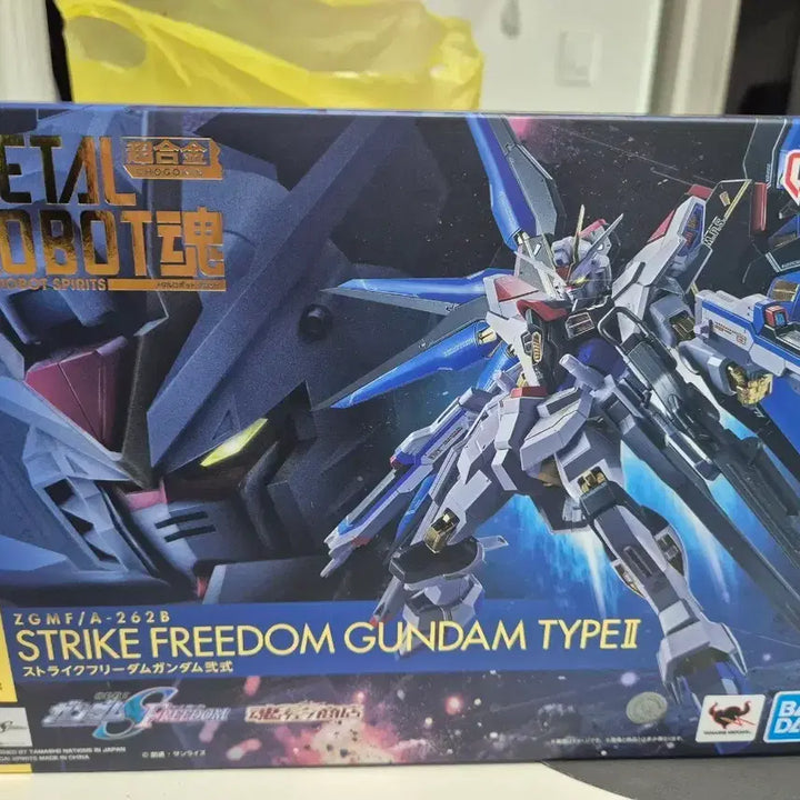 [BUNJANG] Metal Robot Spirits Strike Freedom Gundam 2nd Form + Light Wings Bundle Set / 메탈로봇혼 스트라이크 프리덤 2식 + 빛의 날개 개봉양품 일괄 택포 25