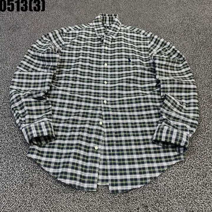 [BUNJANG] Polo Ralph Lauren Check Long Sleeve Shirt / 폴로 랄프로렌 체크 긴팔 셔츠