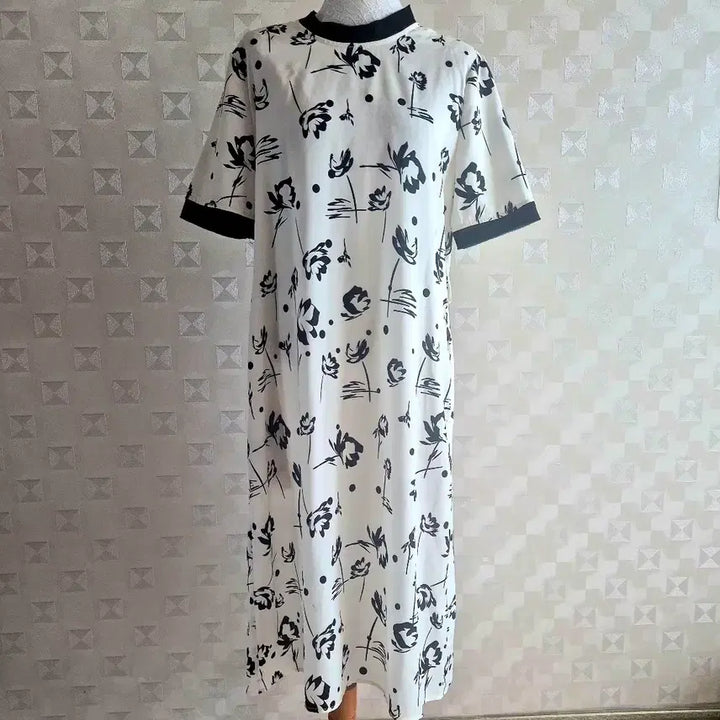 [BUNJANG] Patterned Silk Dress / 무늬원피스/실크/66