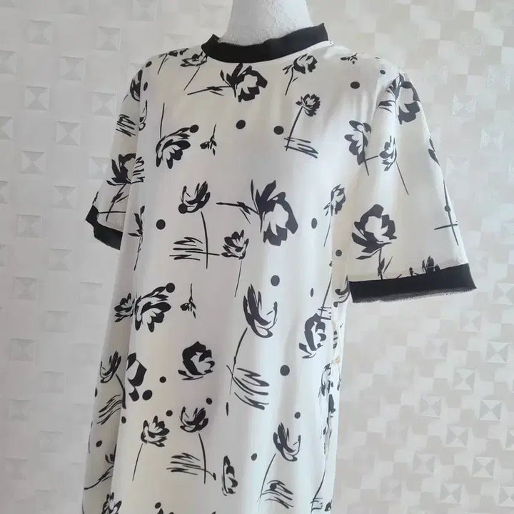 [BUNJANG] Patterned Silk Dress / 무늬원피스/실크/66