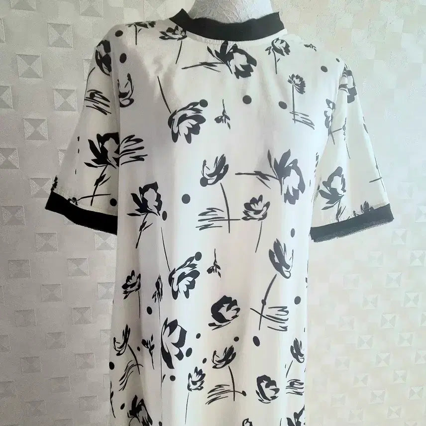 [BUNJANG] Patterned Silk Dress / 무늬원피스/실크/66