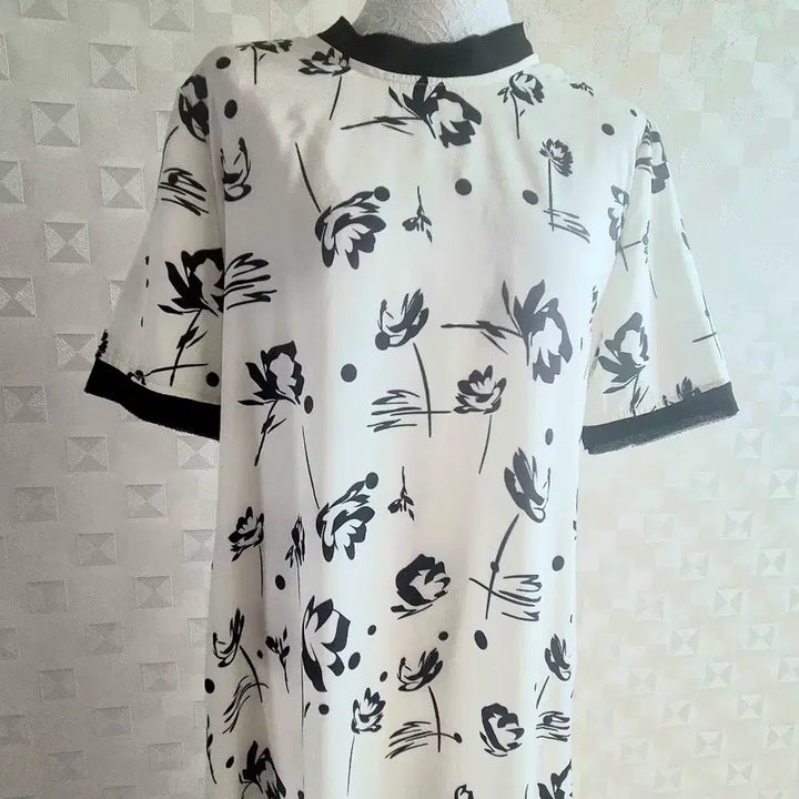 [BUNJANG] Patterned Silk Dress / 무늬원피스/실크/66