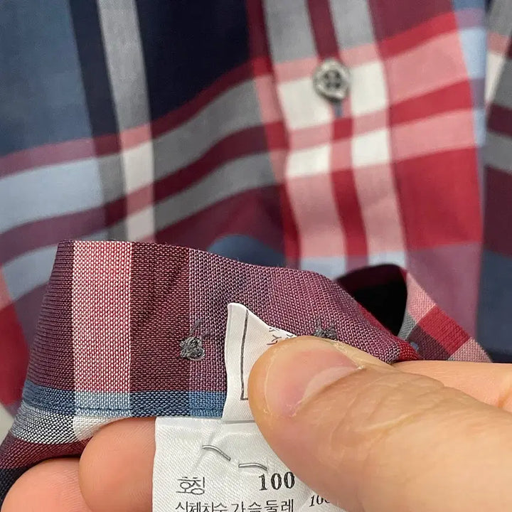 [BUNJANG] DAKS Linen Short-Sleeve Shirt (Size 100-105) / 100~105)DAKS 닥스 반팔 셔츠