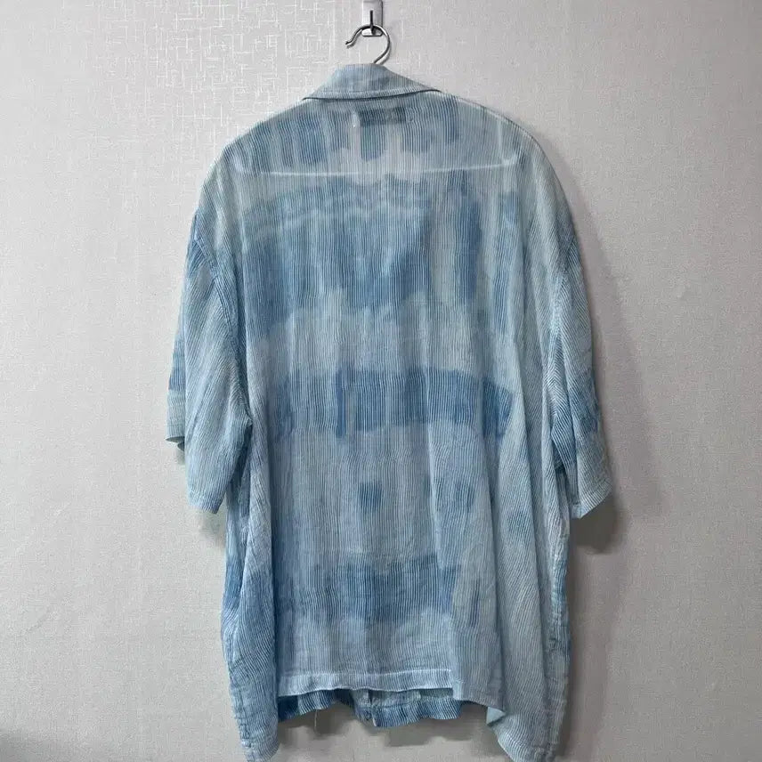 [BUNJANG] Our Legacy Blue Tie-Dye Shirt / 아워레가시 블루 타이 다이 셔츠